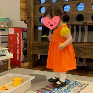 Squid Game Robot Doll Costume for Halloween